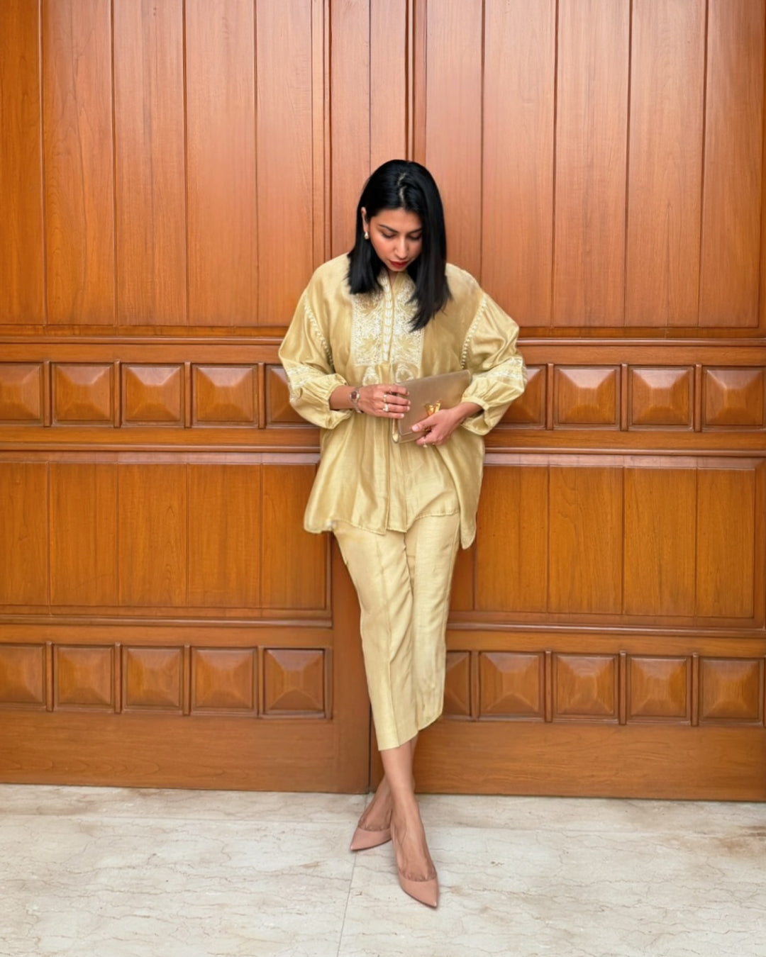 Semi Formal - Golden Dress 2