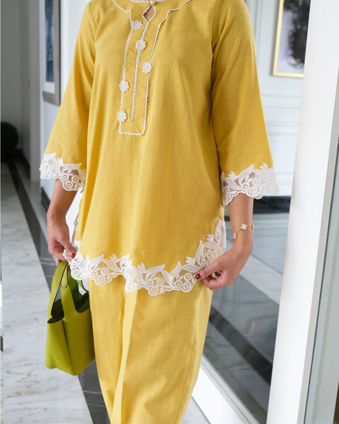 Marigold & White